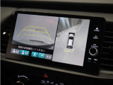 ◆全周囲カメラシステム◆運転席から見えにくい後方などをナビ画面で確認でき運転を支援するシステムです!