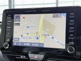【ナビ画面】主に地図を表示し、目的地へのルート案内や渋滞情報などを表示するために使われます。