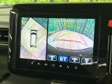 【全方位モニター用カメラ】専用のカメラにより、上から見下ろしたような視点で360度クルマの周囲を確認することができます☆死角部分も確認しやすく、狭い場所での切り返しや駐車もスムーズに行えます。