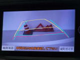 バックガイドモニターを装備しています、車庫入れもラクラクです。