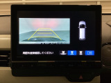 バックでの車庫入れも安心です! リアカメラが付いているバックモニター付のナビを装備しております。バンパーについているソナーや、操作線もついており距離感も画面から確認できます。