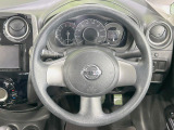 インテリアに合わせたデザインのステアリングは、運転される方のことも考え、運転しやすい形状、大きさです。是非一度、実際に触ってお確かめください。