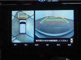 車両真上と前方の映像です。