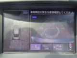 駐車時などで車両を空から見下ろしているような視点で周囲を表示。MOD(移動物 検知)機能付アラウンドビュ-モニタ-。お問い合わせは03-5672-1023へ