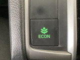 ★ECONスイッチ★ エコドライブを加速しよう!スイッチをONにすると、運転の仕方によるロスを抑え込み燃費をよくするようクルマが頑張ります(*^ー^*)燃費向上にチャレンジ♪