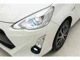 LEDヘッドライトです。デザイン性がよくとても明るいので、夜間の走行や悪天候でも安心です。しかも長寿命!