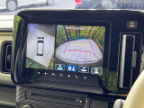 【全方位モニター用カメラ】専用のカメラにより、上から見下ろしたような視点で360度クルマの周囲を確認することができます☆死角部分も確認しやすく、狭い場所での切り返しや駐車もスムーズに行えます。