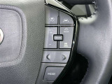 クルーズコントロール機能が付いています。 速度を設定するとアクセルを踏まなくても一定の速度で走ることができます。  高速道路ではとても便利な装置なんです。