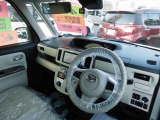 見晴らしのよい運転席。