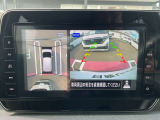 アラウンドビューモニターで全周囲が見えるのでバックや駐車が苦手な方も安心です。