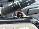 運転席の手元でシフトアップシフトダウンの操作が可能なパドルシフトを装備しています♪