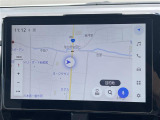 【純正ナビ】専用設計で車内の雰囲気にマッチ!ナビ利用時のマップ表示は見やすく、いつものドライブがグッと楽しくなります!