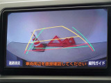 バックガイドモニターを装備しています、車庫入れもラクラクです。