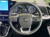【ステアリングスイッチ】運転中、前方から目線をそらすことなく、オーディオ等の操作が可能な便利機能!安心&快適なドライブを演出してくれます♪