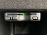 ETC車載器付きです。高速道路の料金所もスムーズに通過できます。