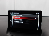 Bluetoothに接続することで、スマートフォンに入っている音楽アプリを車内で楽しめたり、通話が出来ます♪