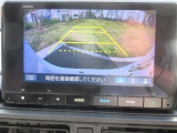 車庫入れ・駐車を安心サポート!バックカメラ装備です。