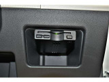 ETC車載器付きです。高速道路の料金所もスムーズに通過できます。