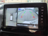 周囲の状況が分かるアラウンドビューモニター搭載。苦手な縦列駐車もこれがあれば安心ですね。