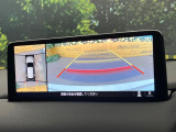 【360&deg;ビューモニター】専用のカメラにより、上から見下ろしたような視点で360度クルマの周囲を確認することができます☆死角部分も確認しやすく、狭い場所での切り返しや駐車もスムーズに行えます。