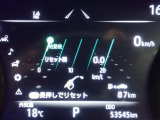 メーター内インフォメーション