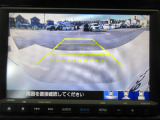 バックが苦手な方にもオススメなバックカメラ付き!広い画角で広範囲も見渡せます。