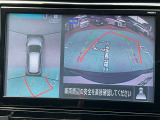 空から見ているような視点で周囲が確認できるアラウンドビューモニター、進行方向周辺の移動物を感知する&rdquo;MOD&rdquo;機能付きで安心です。