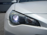 LEDライト。雨の日や夜道でも安心して運転していただけます。