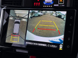 【パノラミックビューモニター】専用のカメラにより、上から見下ろしたような視点で360度クルマの周囲を確認することができます☆死角部分も確認しやすく、狭い場所での切り返しや駐車もスムーズに行えます。