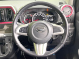 【ステアリングスイッチ】運転中、前方から目線をそらすことなく、オーディオ等の操作が可能な便利機能!安心&快適なドライブを演出してくれます♪