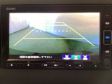 バックでの車庫入れも安心です! リアカメラが付いているバックモニター付のナビを装備しております。操作線もついており距離感も画面から確認できます。
