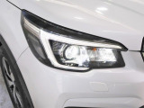 LEDヘッドライトで明るいです!