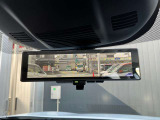 荷物をたくさん載せても後ろの確認が出来る便利なスマートルームミラー!