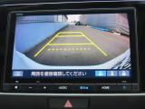 リアワイドカメラシステム!従来の視野に加えて、後方側方を約180&deg;まで見えるワイドビューと、後方を真上から見たような視野で駐車時などに便利なトップダウンビューの3つの視野があります!