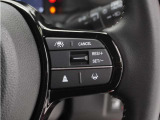 ◆アダプティブクルーズコントロール◆予め設定した車速内でクルマが自動的に加減速。前走車との適切な車間距離を維持しながら追従走行します。【LKAS】車線維持支援システムでステアリング操作を支援。