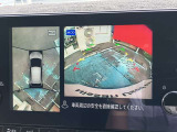 アラウンドビューモニター装備。前後左右4つのカメラから解析した、まるで上から車を見たような画像が映し出され、車の死角や駐車場の線も確認ができるようになります。日産の先進装備の1つです。
