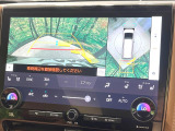 【パノラミックビューモニター】専用のカメラにより、上から見下ろしたような視点で360度クルマの周囲を確認することができます☆死角部分も確認しやすく、狭い場所での切り返しや駐車もスムーズに行えます。