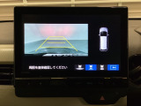 バックでの車庫入れも安心です!リアカメラが付いているバックモニター付のナビを装備しております。バンパーについているソナーや、操作線もついており距離感も画面から確認できます。