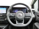 ちょうどいい大きさのハンドルです♪スイスイ運転できますよ♪