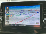 純正メモリーナビ付きです。フルセグTV視聴、Bluetooth接続といったオーディオ類も充実しています。9インチ画面で見やすくなっています。