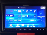 【オーディオ機能】オーディオは、フルセグTVとCDプレーヤーを装備♪もちろんFM/AMラジオもお聞きいただけますよ♪