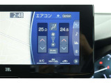 【左右独立温度コントロールオートエアコン】左右で設定温度を変えることが出来ます!運転席は冷えた風・助手席優しい温度の風など、同乗する方に合わせることが可能です。