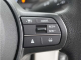 ◆アダプティブクルーズコントロール◆予め設定した車速内でクルマが自動的に加減速。前走車との適切な車間距離を維持しながら追従走行します。【LKAS】車線維持支援システムでステアリング操作を支援。