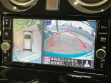 【アラウンドビューモニター】専用のカメラにより、上から見下ろしたような視点で360度クルマの周囲を確認することができます☆死角部分も確認しやすく、狭い場所での切り返しや駐車もスムーズに行えます。