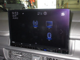 11.4インチ純正コネクトナビ(LXM-237VFLi)はフルセグ。 SDやCD録音、ブルートゥース、アップルCarplay、アンドロイドAutoが使えてとっても便利♪