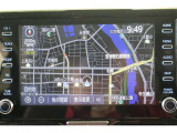 対応アプリを表示させて使うディスプレイオーディオ。使い慣れた従来のトヨタ車載ナビが利用できるエントリーナビキットを装着しています。ETC2.0搭載。利用日や料金の確認がモニターで出来て便利ですよ。