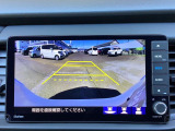 後方確認はバックカメラにお任せ♪後退時に便利で、駐車が楽になります♪