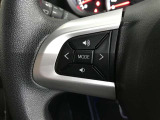 ステアリングスイッチ付き。前方から目を離すことなく操作することが可能です。