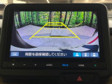 【バックカメラ】駐車時に後方がリアルタイム映像で確認できます。大型商業施設や立体駐車場での駐車時や、夜間のバック時に大活躍!運転スキルに関わらず、今や必須となった装備のひとつです!