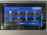 純正ナビです。AM/FM、CDはもちろんBluetoothでお好きな音楽お楽しみいただけます。